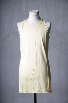 画像1: Wir Lineal / リネアル / WL-1105 / Inorganic structure C/L Tank top (1)