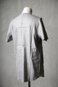 画像7: Wir Lineal / リネアル / WL-1102 / Inorganic structure dolman sleeve L/R T-shirts (7)