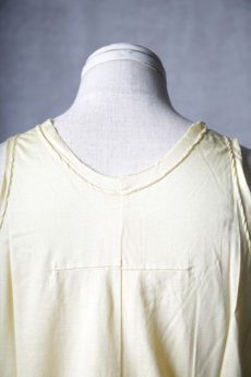 画像16: Wir Lineal / リネアル / WL-1105 / Inorganic structure C/L Tank top (16)