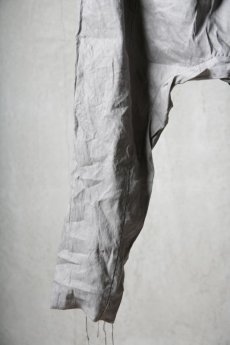 画像13: Wir Lineal / リネアル / WL-1104 / Inorganic structure sarrouel relax pants (13)