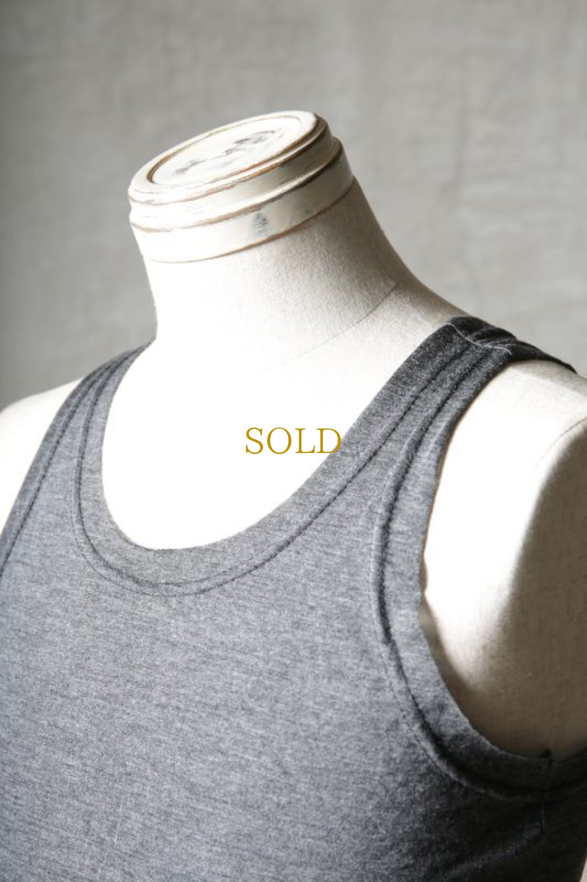 画像11: Thee OLD CIRCUS '' 1973 '' / 2305 / " Eraser " / ウォッシャブルウール天竺タンクトップ (11)