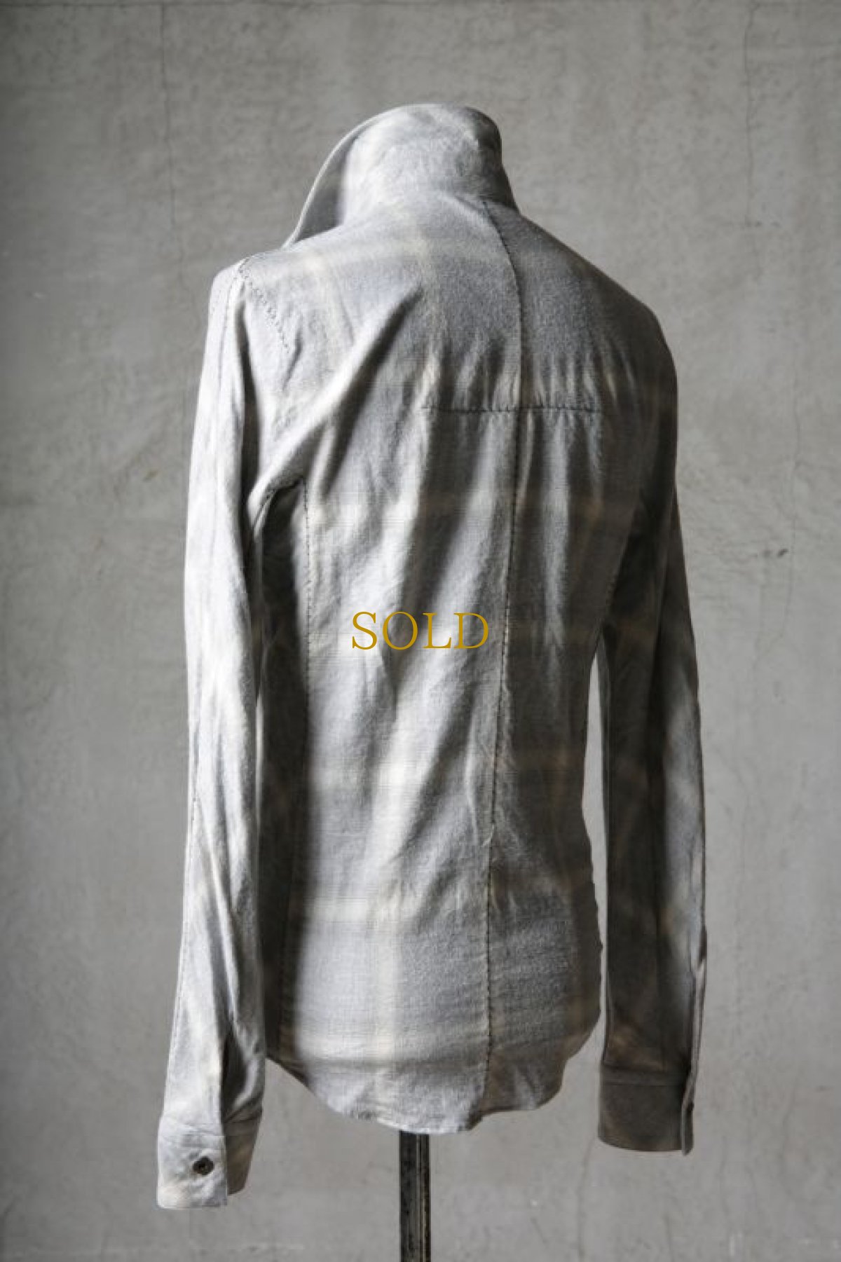 画像8: Thee OLD CIRCUS '' 1973 '' / 2301 / " Thunder " / グラデーションチェックハーヴェストスリーブシャツ (8)