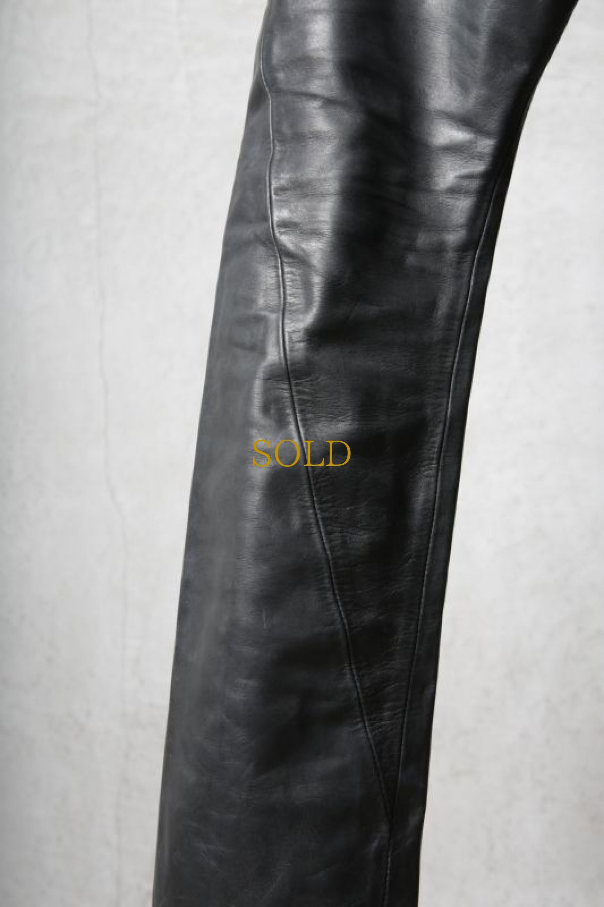 画像13: Thee OLD CIRCUS '' 9 '' / 9-0101 / " RUST Nine " / IRONホース ROT-9 レザーパンツ (13)