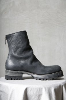 画像13: Thee OLD CIRCUS / 9-201 / " RUST Collection " / 9  / " Black Out " / IRON ホース & GUIDI カーフ / VIBRAM #1100 ワンピースブーツ (13)