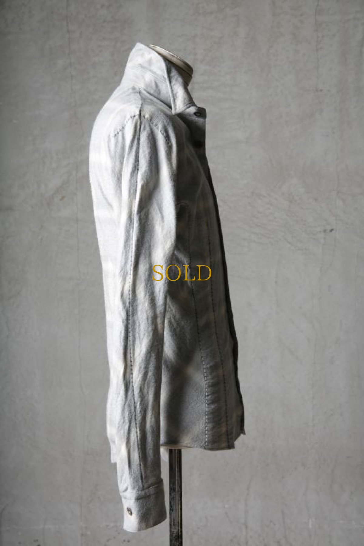 画像6: Thee OLD CIRCUS '' 1973 '' / 2301 / " Thunder " / グラデーションチェックハーヴェストスリーブシャツ (6)