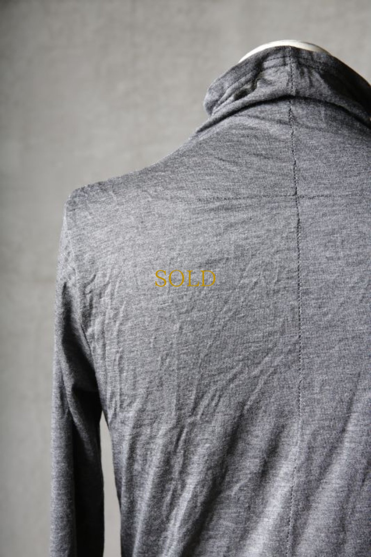 画像16: Thee OLD CIRCUS '' 1973 '' / 2307 / " Pilling " / ウォッシャブルウール天竺ルーズネックサムホールLS (16)