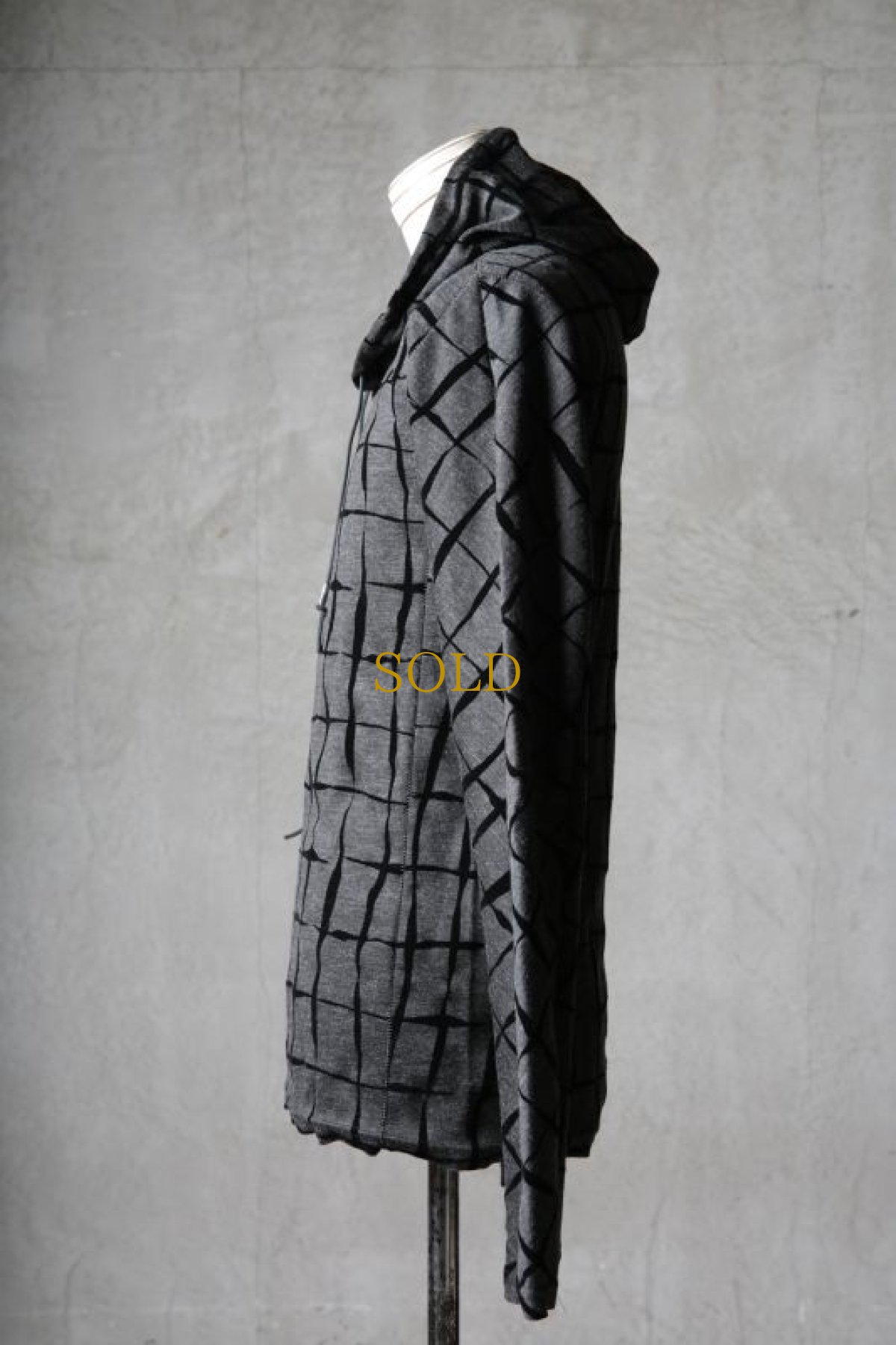 画像5: Thee OLD CIRCUS '' 1973 '' / 2310 / " Bend " / 特殊フロッキー幾何学フーディサムホールLS (5)