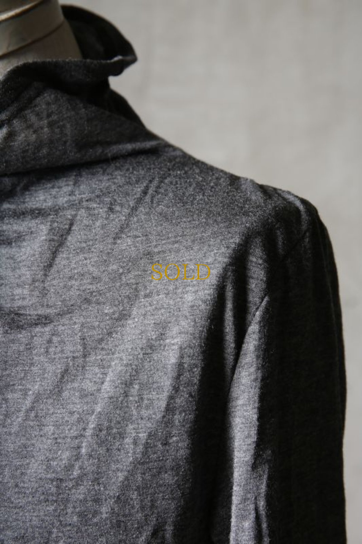 画像14: Thee OLD CIRCUS '' 1973 '' / 2307 / " Pilling " / ウォッシャブルウール天竺ルーズネックサムホールLS (14)