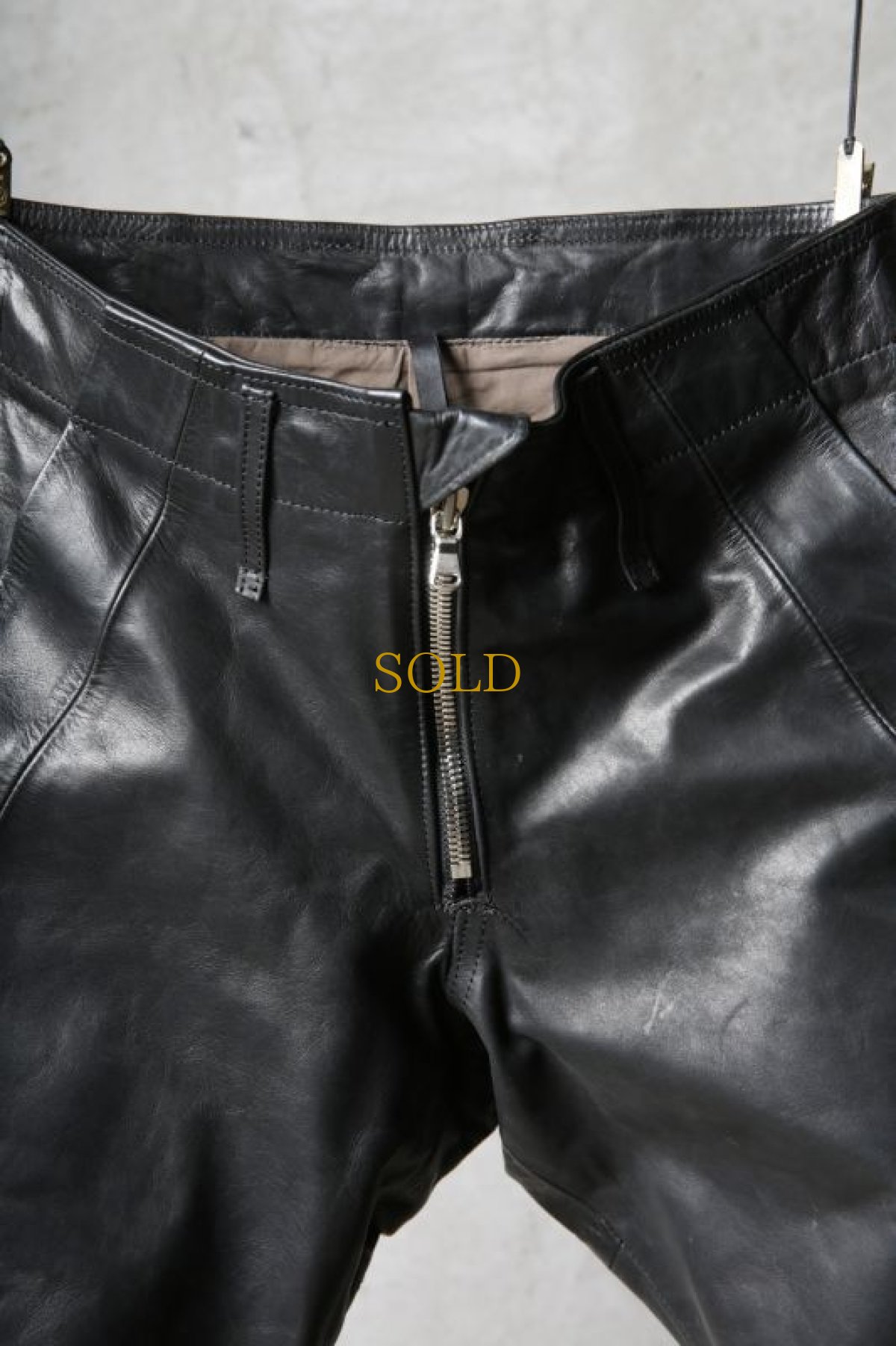 画像5: Thee OLD CIRCUS '' 9 '' / 9-0101 / " RUST Nine " / IRONホース ROT-9 レザーパンツ (5)