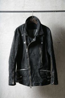 画像1: incarnation / インカネーション " RUST Collection 2023 AW " / Thee Session / 12711-41517 / HORSE LEATHER " BANZAI " W-BREAST RIDERS LINED (1)