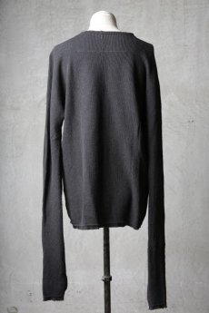 画像5: Wir Lineal / リネアル / WL-3002 / Inorganic structure " MARIA " Waffle Long Sleeve (5)