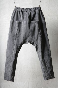 画像3: Wir Lineal / リネアル / WL-3006 / Inorganic structure " WOOL COL" sarrouel pants #2 (3)