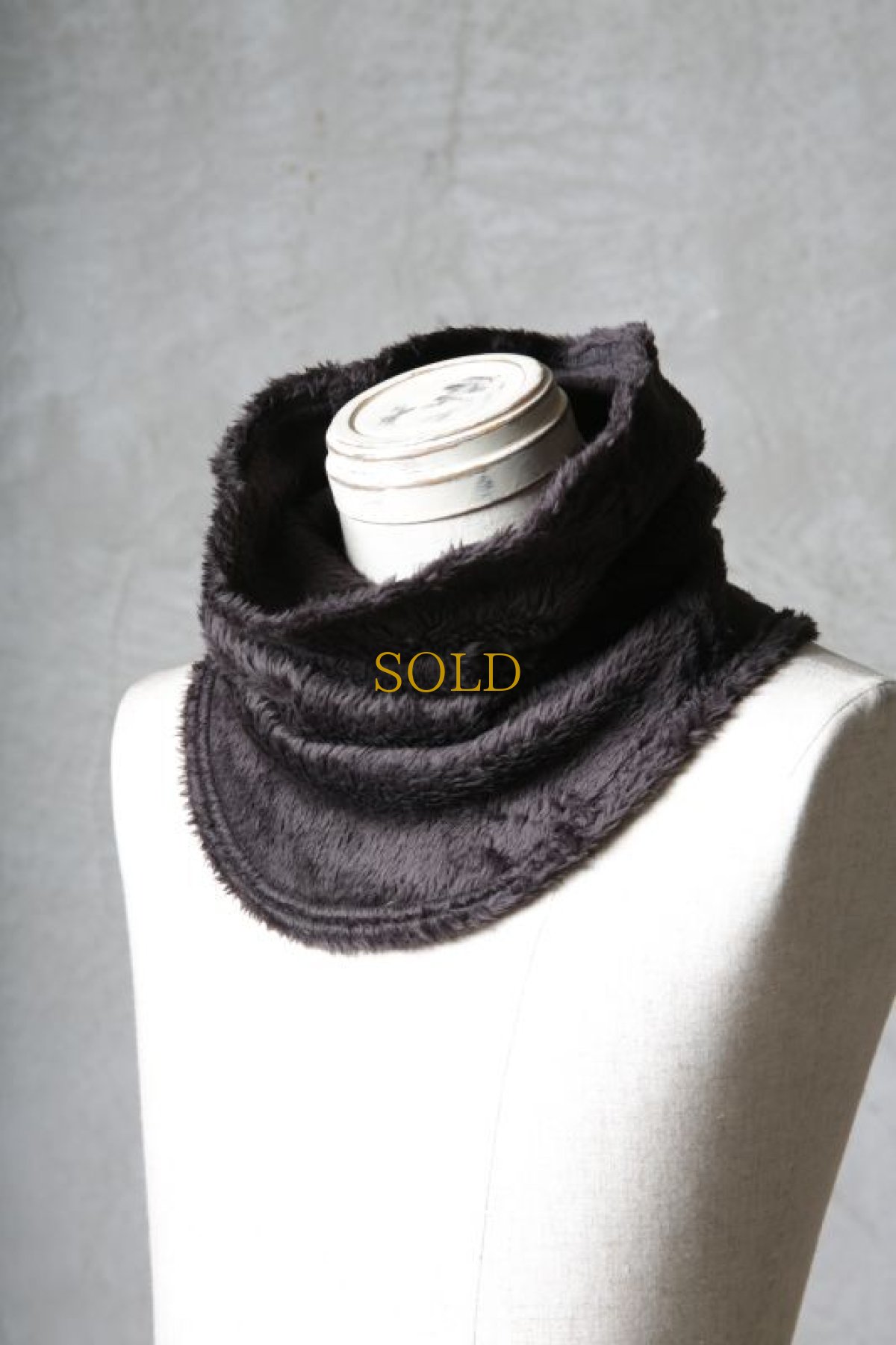 画像3: Thee OLD CIRCUS '' 1973 '' / 2321 / " Dove " / " モフモフ " ネックウォーマー (3)