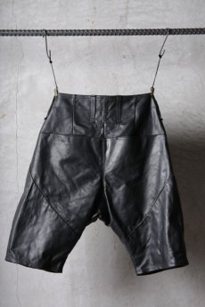 画像3: Thee OLD CIRCUS '' 1973 '' / 9-3100 / " Half Rusted " / " RUST HORSE LEATHER " HALF PANTS (3)