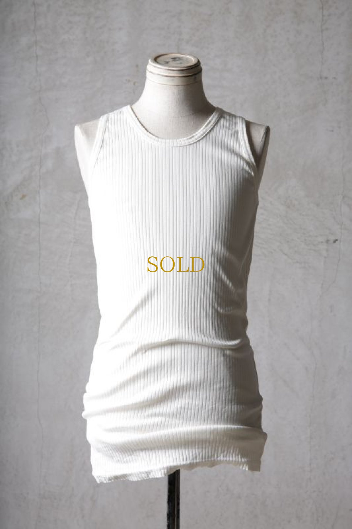 画像2: Thee OLD CIRCUS '' 1973 '' / 3101 / " 1970 " / " 針抜きクリアフライス " タンクトップ (2)