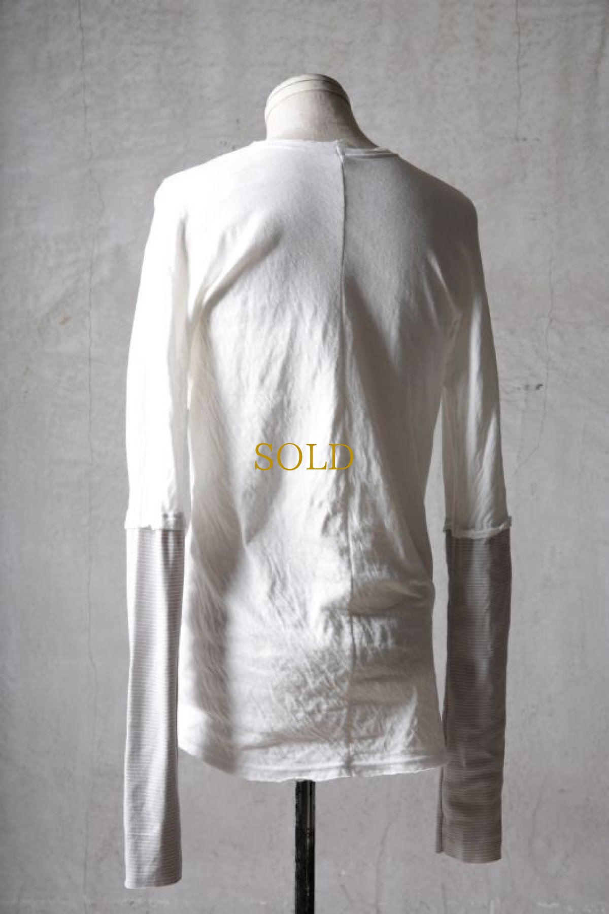 画像5: Thee OLD CIRCUS '' 1973 '' / 3119 / " Beyond the clouds " / " ゲルニカTシャツ " ダブルガーゼ×ボーダー (5)