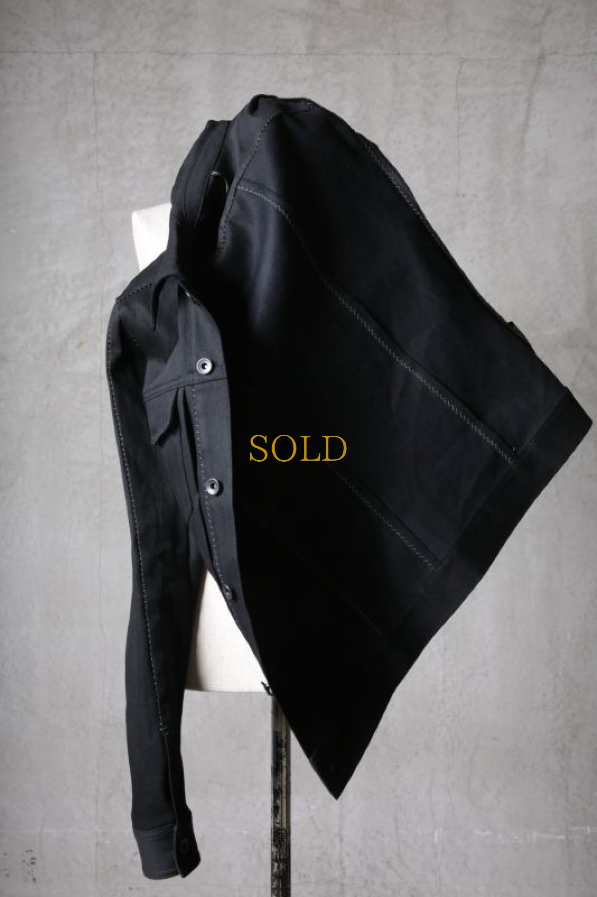 画像13: Thee OLD CIRCUS '' 1973 '' / 3105 / " Tally Ho " / " 13.5oz リジットデニム " ハーヴェストシームスリーブ Gジャン (13)