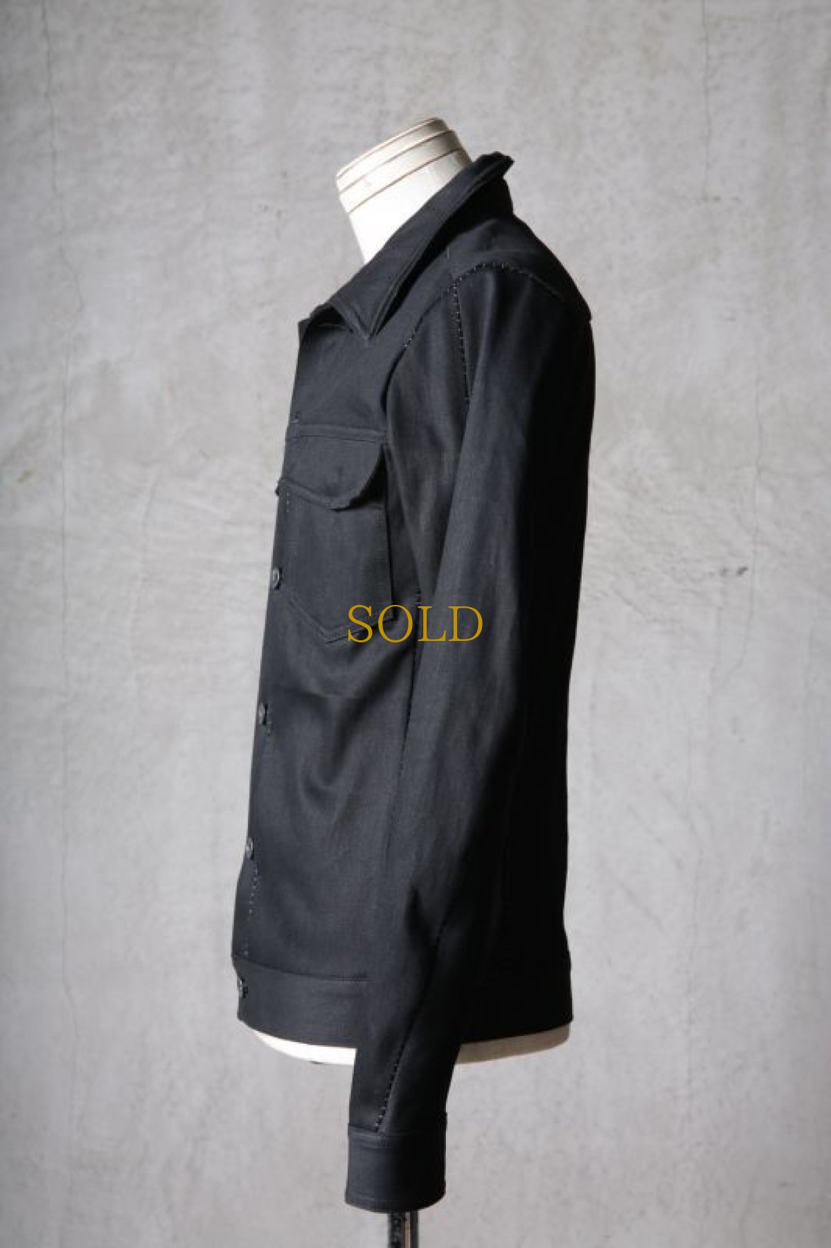 画像10: Thee OLD CIRCUS '' 1973 '' / 3105 / " Tally Ho " / " 13.5oz リジットデニム " ハーヴェストシームスリーブ Gジャン (10)