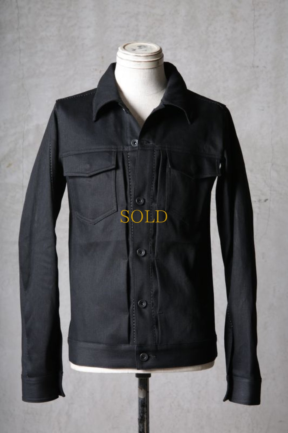 画像8: Thee OLD CIRCUS '' 1973 '' / 3105 / " Tally Ho " / " 13.5oz リジットデニム " ハーヴェストシームスリーブ Gジャン (8)