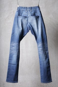 画像3: Thee OLD CIRCUS '' 1973 '' / 3108 / " Pinball " / " 13.5oz ストレッチデニム " ROT-9 スリムパンツ Clash 加工 (3)
