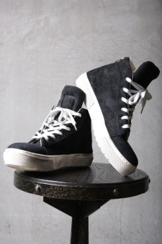 画像2: Portaille / ポルタユ / PL2005-VB1574 / " BACK ZIP " LACE UP SNEAKER BOOTS (2)