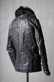 画像9: incarnation / インカネーション / 12511-41517CS / HORSE LEATHER  " Garage EDEN " DOUBLE BREAST MOTO JE-2 (9)