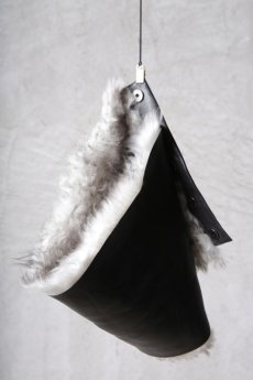 画像4: incarnation / インカネーション / 32591-8840 / SHEEP SHEARLING SCARF #3 (4)