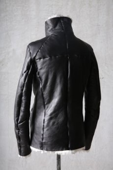 画像9: incarnation / インカネーション " RUST Collection 2023 AW " / Thee Session / 32791-41440-EDEN / SHEEP SHEARLING HI NECK ZIP DARTS SHOULDER BLOUSON #2 JB-1ME (9)