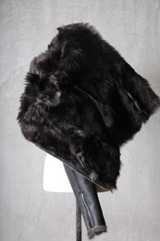画像21: incarnation / インカネーション " RUST Collection 2023 AW " / Thee Session / 32791-41440-EDEN / SHEEP SHEARLING HI NECK ZIP DARTS SHOULDER BLOUSON #2 JB-1ME (21)
