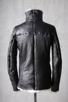 画像10: incarnation / インカネーション " RUST Collection 2023 AW " / Thee Session / 32791-41440-EDEN / SHEEP SHEARLING HI NECK ZIP DARTS SHOULDER BLOUSON #2 JB-1ME (10)