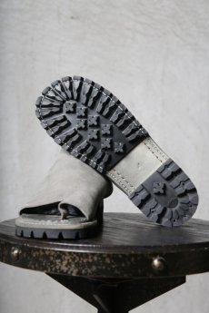 画像1: Portaille / ポルタユ / Sab / LEATHER " TONG " SANDALS (1)