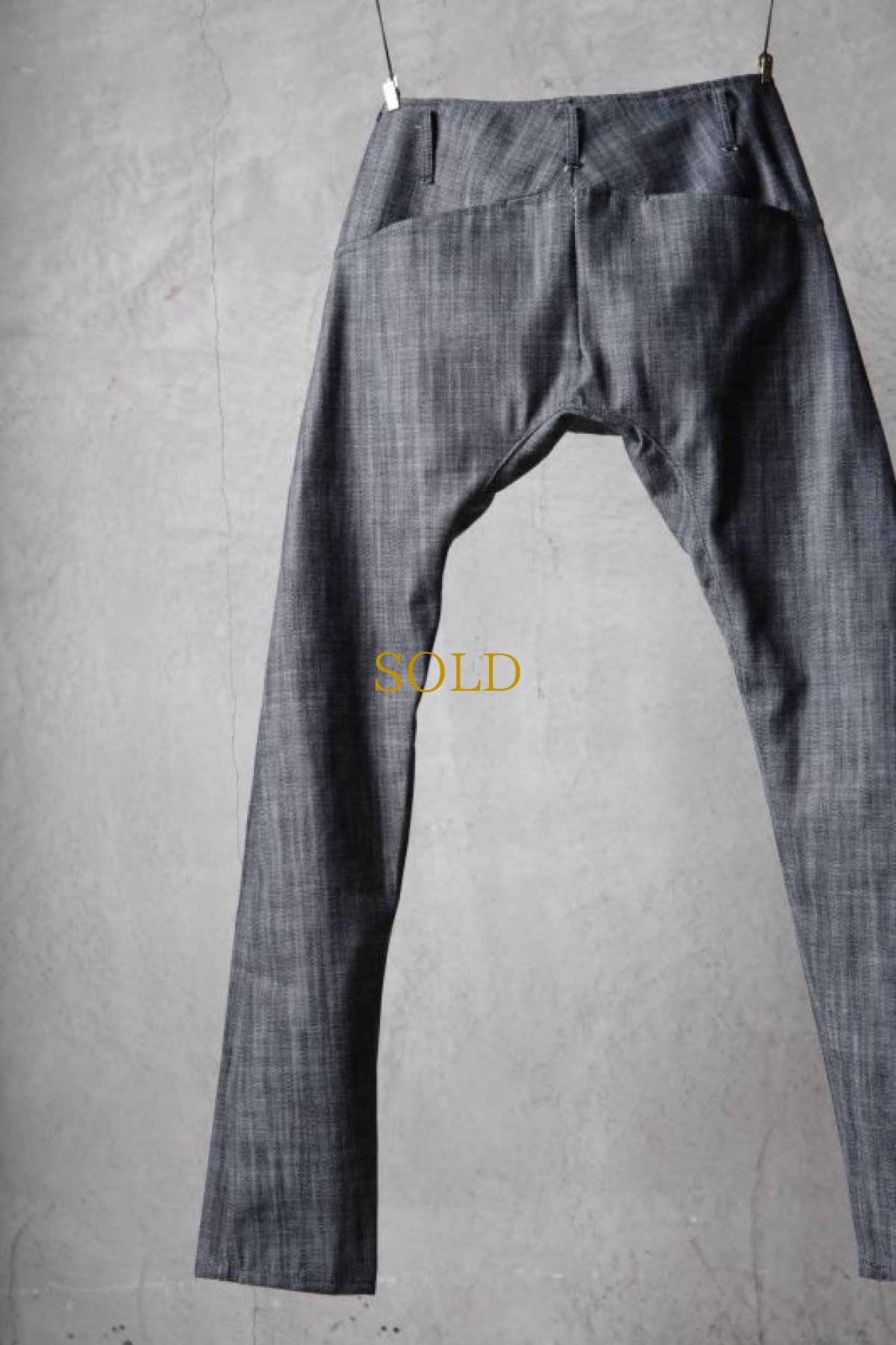 画像8: incarnation / インカネーション / 72683-6610 / COTTON 100% DENIM PANTS UNLINED PMTP-1  (8)