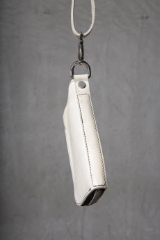 画像4: incarnation / インカネーション / 32611B-8697 / HORSE WHITE LEATHER WALLET POUCH (4)