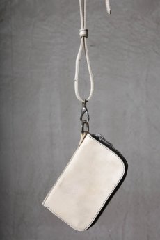 画像9: incarnation / インカネーション / 32611B-8697 / HORSE WHITE LEATHER WALLET POUCH (9)