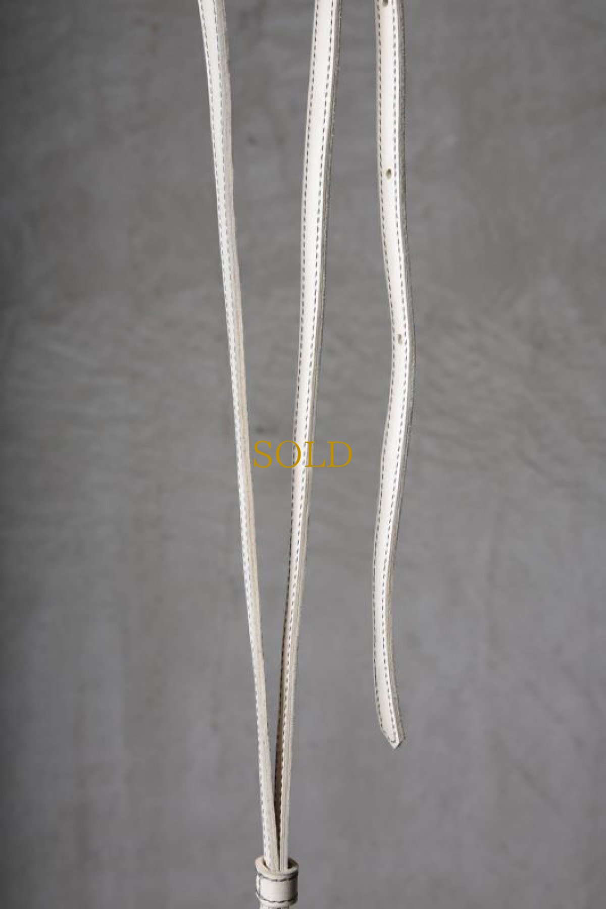 画像7: incarnation / インカネーション / 32611B-8697 / HORSE WHITE LEATHER WALLET POUCH (7)