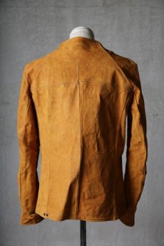 画像7: incarnation / インカネーション / Thee Session / 11-41477-EDEN / HORSE LEATHER " BANZAI JE-1 " NO COLLAR BZ LINED (7)