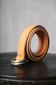 画像4: incarnation / インカネーション / 11-8147-EDEN / HORSE LEATHER W-RING BELT (4)