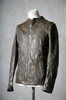 画像3: incarnation / インカネーション / Thee Session / 11-41477-EDEN / HORSE LEATHER " BANZAI JE-1 " NO COLLAR BZ LINED (3)