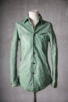 画像6: incarnation / インカネーション / 15-3357 / SHEEP LEATHER SHIRTS BD #2 LINED (6)