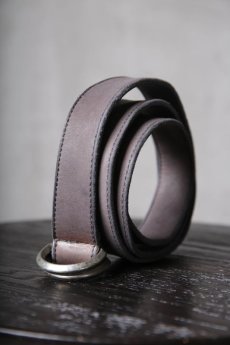 画像5: incarnation / インカネーション / 11-8147-EDEN / HORSE LEATHER W-RING BELT (5)