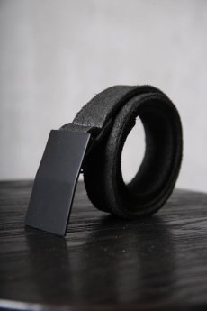 画像8: incarnation / インカネーション / 11-847-EDEN / HORSE LEATHER BELT SQ BUCKLE SAMLL (8)