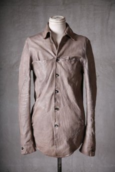 画像14: incarnation / インカネーション / 15-3357 / SHEEP LEATHER SHIRTS BD #2 LINED (14)