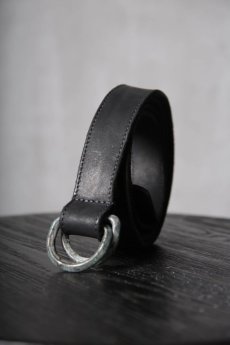 画像1: incarnation / インカネーション / 11-8147-EDEN / HORSE LEATHER W-RING BELT (1)