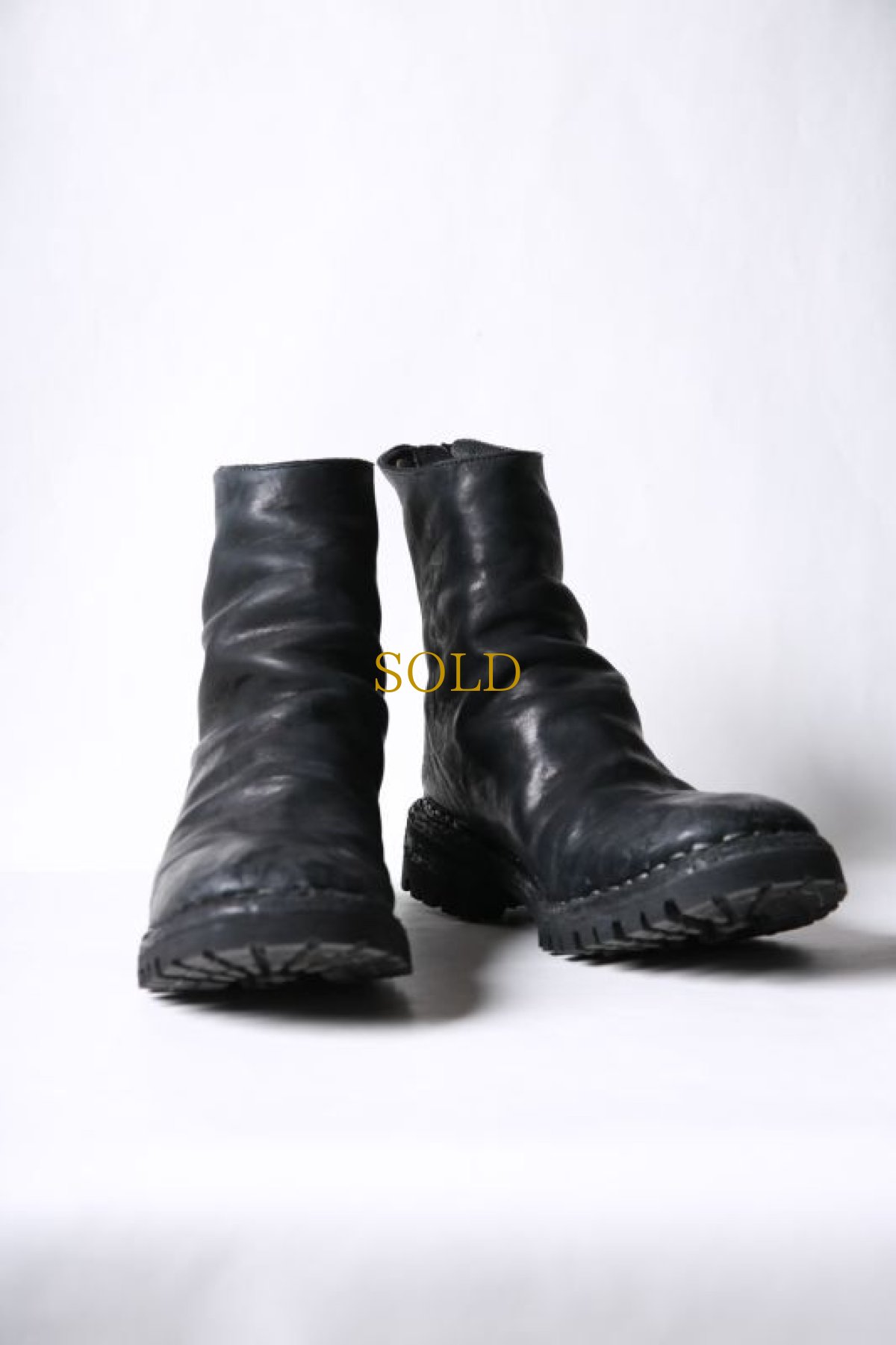画像5: incarnation / インカネーション / 11V-7157VB-EDEN / HORSE LEATHER BACK ZIP ONE PIECE LINED VIBRAM SOLES (5)