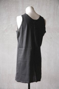 画像8: Wir Lineal / リネアル / L4113W107 / コットンフライスドットニット バッククロスフラットタンクトップ / Zikadenstimme (8)