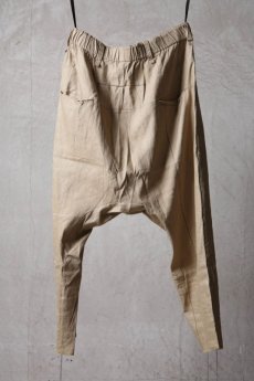 画像9: Wir Lineal / リネアル / L1104/4110W106 / サルエルドレスパンツ #1 / Guckloch (9)