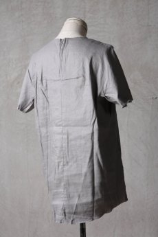 画像10: Wir Lineal / リネアル / L1102/4106W104 / ファブリックドレスTシャツ / Auf Wiedersehen (10)
