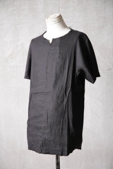 画像3: Wir Lineal / リネアル / L1102/4106W104 / ファブリックドレスTシャツ / Auf Wiedersehen (3)