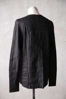 画像8: Wir Lineal / リネアル / L4102/4108W115 / ファブリックドレスLSTシャツ / Rechts (8)