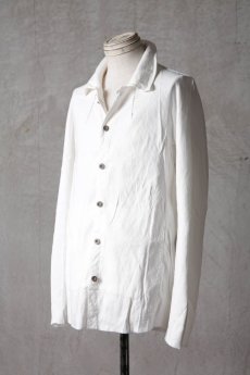 画像9: Wir Lineal / リネアル / L1101/4105W103 / ルーズドレスシャツ / Blinken (9)
